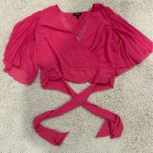 Pink blouse from Express